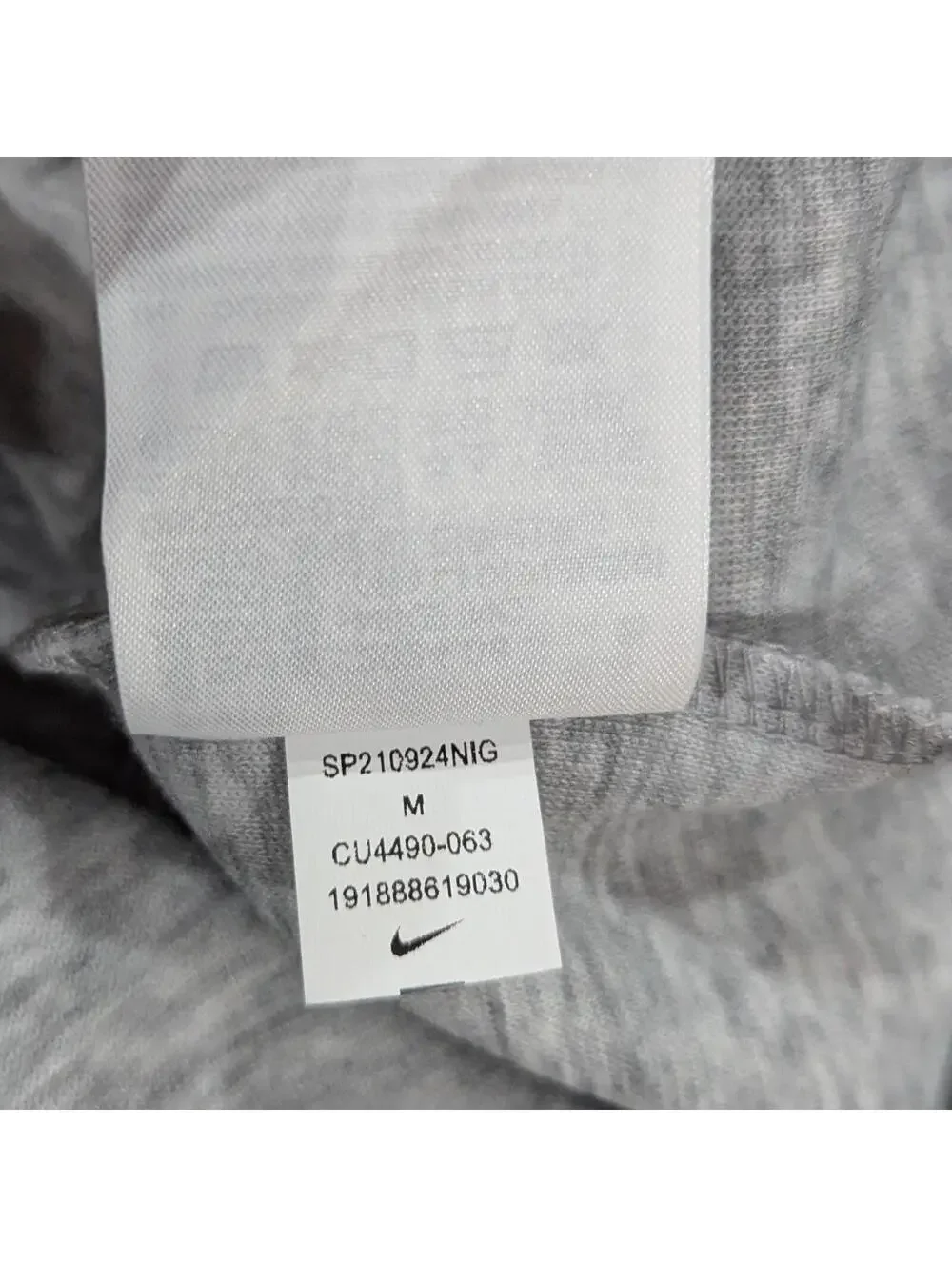 Nike Tech Fleece Full Zip Hoodie M Grey CU4490-063 NWT - Picture 8 of 9
